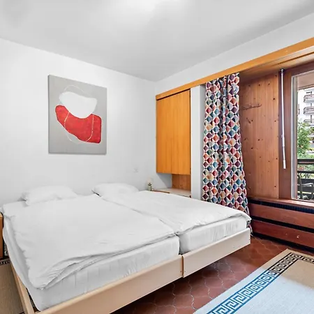 Appartamento Mars 404-406 Sur La Place Du Village A Avec Vue Sur Les Alpes Anzère