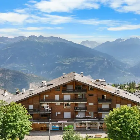 Lejlighed Mars 404-406 Sur La Place Du Village A Avec Vue Sur Les Alpes *