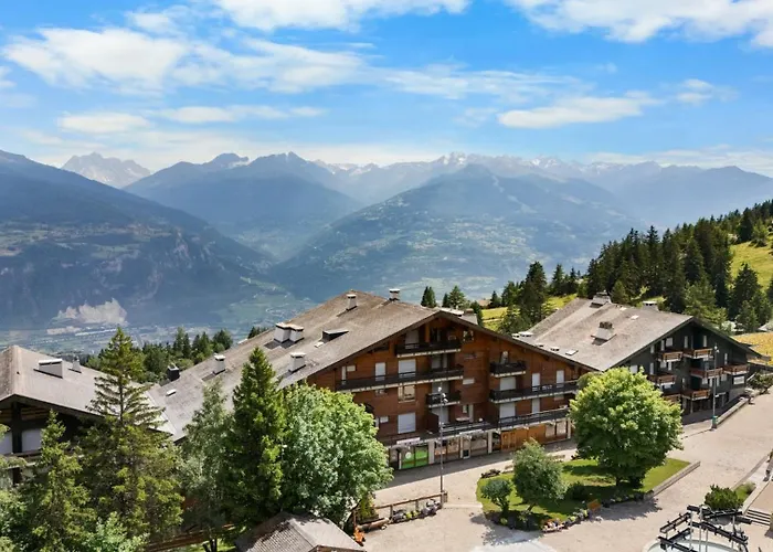 Mars 404-406 Sur La Place Du Village A Avec Vue Sur Les Alpes Appartement *