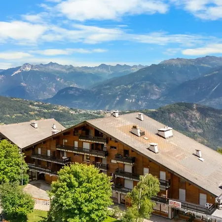 Mars 404-406 Sur La Place Du Village A Avec Vue Sur Les Alpes * Anzère